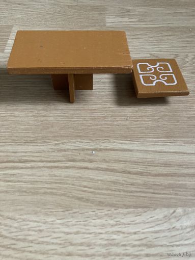 Мебель для кукол, ретро, из 90-хгг.