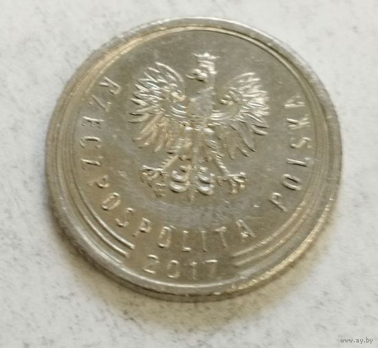 Польша 10 грошей 2017