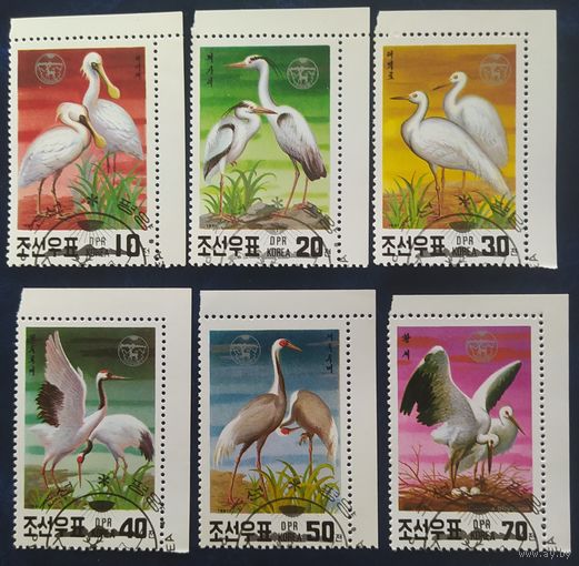 КНДР 1991 птицы.
