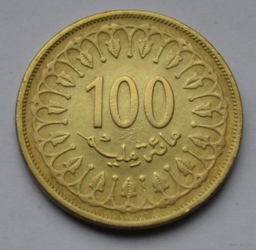 Тунис, 100 миллимов 1997 г.