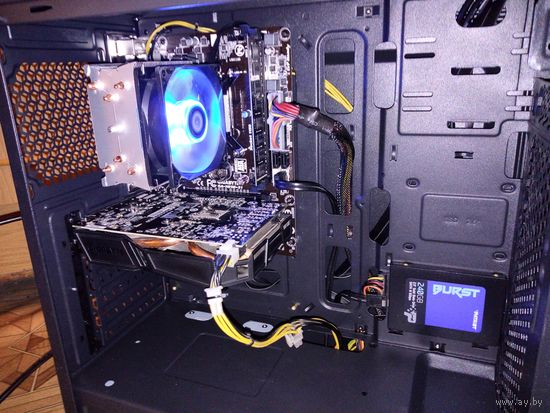 Материнка (Intel H81M, Socket LGA1150) + Процессор + ОЗУ