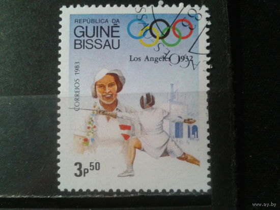 Гвинея-Бисау, 1983. Олимпийские игры 1932 г. в Лос-Анжелесе, фехтование