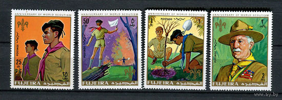 Фуджейра - 1970 - Скаутское движение - [Mi. 513-516] - полная серия - 4 марки. MNH.