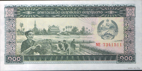 Лаос 100 кип