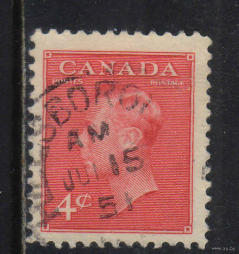GB Доминион Канада 1949 GVI Стандарт #255A