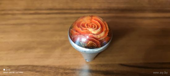 Ручка переключения коробки передач (КПП), аллюминий, оргстекло, СССР
