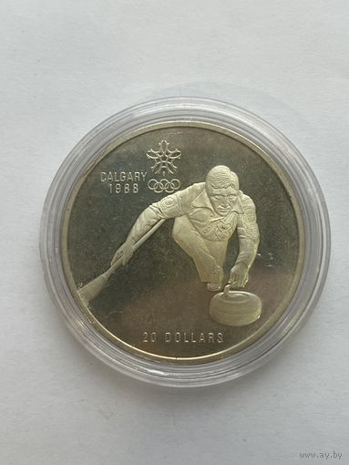 20 долларов канада серебро