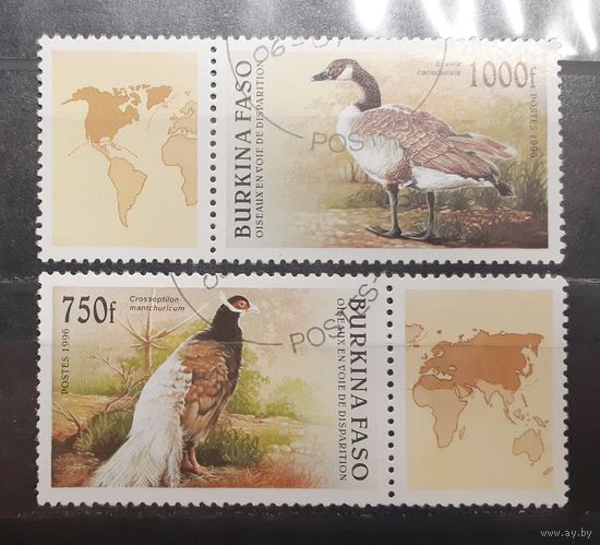 Буркина-Фасо. 1996 год. Фауна. Птицы (376)