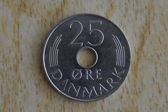 Дания 25 эре 1977