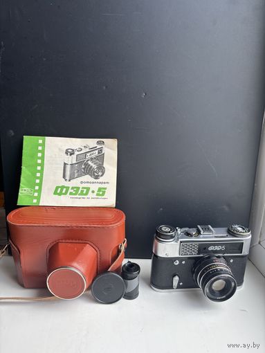 Фотоаппарат ФЭД-5  Сделано в СССР