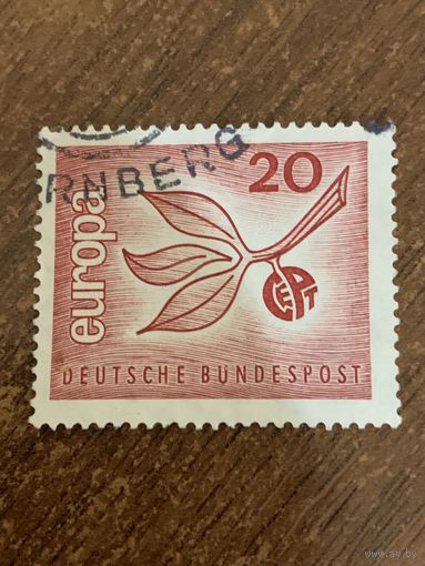 Германия 1965. Стандарт. Марка из серии