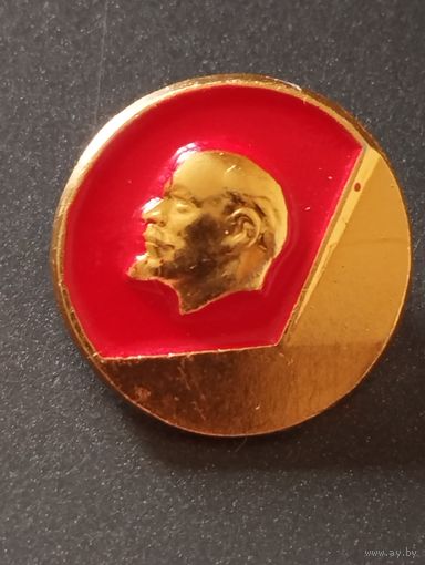 Значок Ленин.