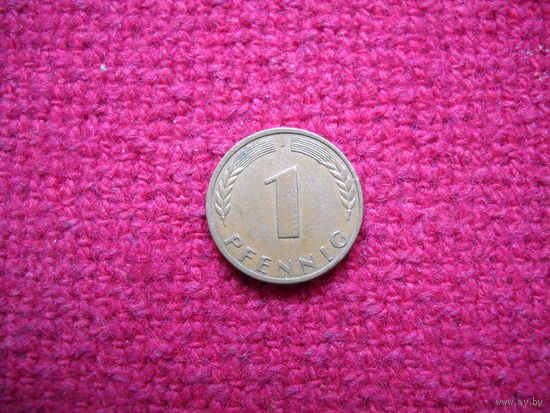 ФРГ 1 пфенниг 1969 г. J +