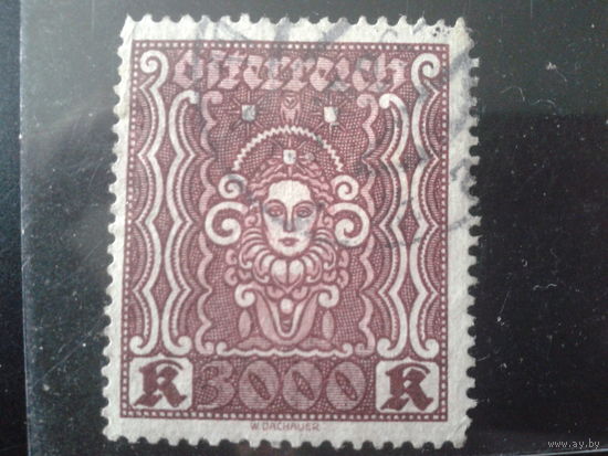 Австрия 1923 Стандарт 3000 крон