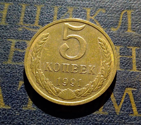 5 копеек 1991 М СССР #04