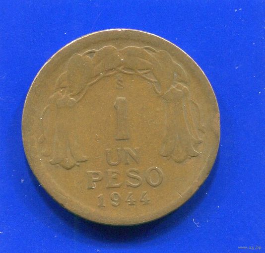 Чили 1 песо 1944