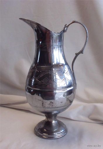 Кувшин Декантер 1,5л МЕДЬ Серебрение Иран