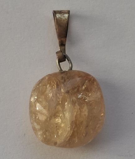 Кулон. Цитрин. 80-е годы