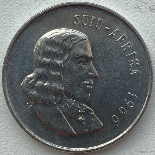 ЮАР 20 центов 1966 г. Suid-Afrika. Из набора. Состояние!