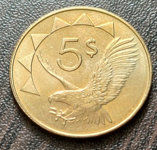 Намибия 5 долларов, 2015    ( 2-7-6 )