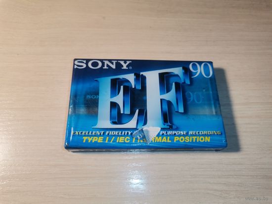 Кассета "SONY", запечатаная, неиспользованная.