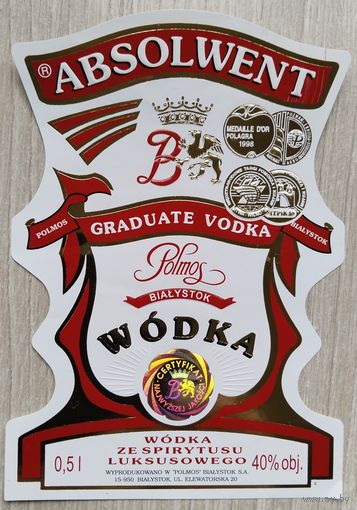 Этикетка.алкоголь.Польша.0047