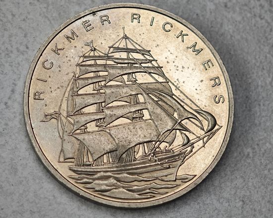 2-я Международная выставка Portex '85 Германия , настольная медаль