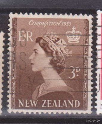 Известные люди Личности Инаугурация королевы Елизаветы II Новая Зеландия 1953 год  лот 9