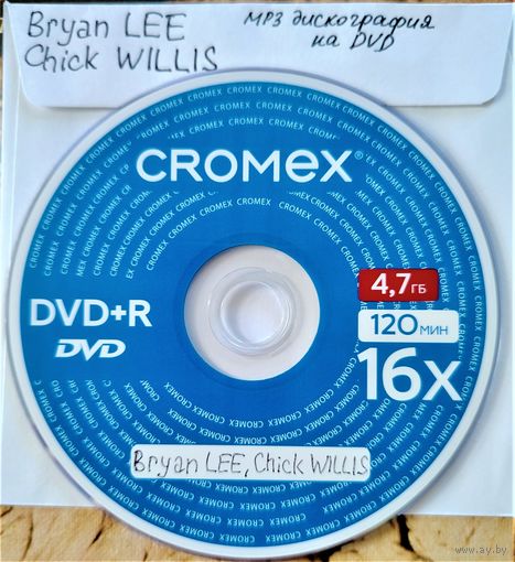 DVD MP3 дискография Bryan LEE, Chick WILLIS (Blues, Blues Rock) - 1 DVD