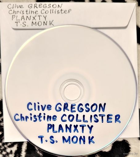 DVD MP3 дискография Clive GREGSON, Christine COLLISTER, PLANXTY. T.S.MONK (Country, folk/blues-rock, vocal, songwriter)  - 1 DVD