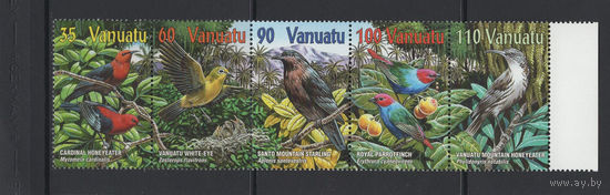 Вануату 2001** Птицы Mi#1129-1133