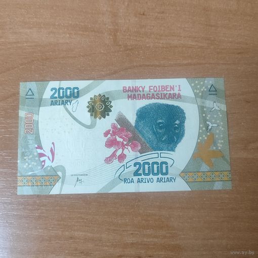 Мадагаскар 2000 ариари.