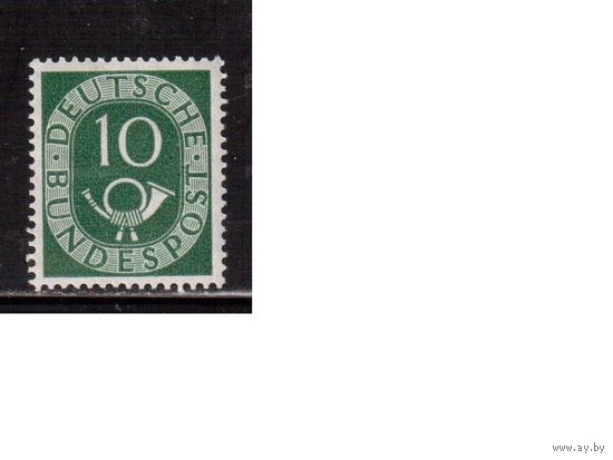 Германия(ФРГ)-1951,(Мих.128) , * , Стандарт