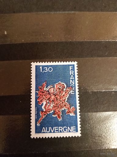 1975 Франция флора чистая клей MNH** выпускалась одиночкой(3-2)