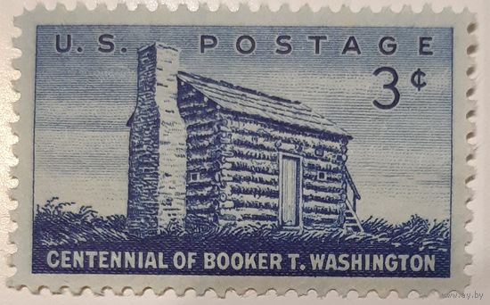 1956 Хижина Букера Т.Вашингтона США