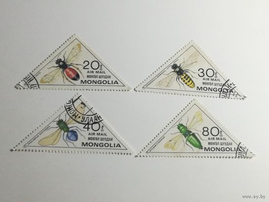 Монголия 1980. Насекомые