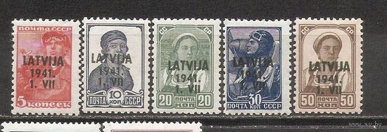 ФФ4 Латвия (Немецкая оккупация) 1941 Стандарт