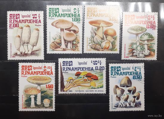 Камбоджа. 1985 год. Флора. Грибы (956)