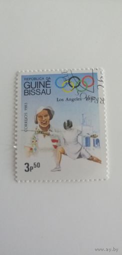 Гвинея Бисау 1983.  Олимпийские игры - Лос-Анджелес 1932, США