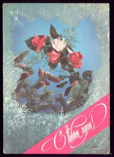 1976 год Р.Якименко С Новым Годом!