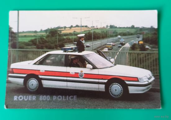 Календарик ROUER 800 POLICE, 1991г.