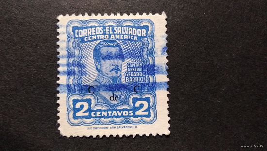 Сальвадор\872ФЕ\ 1953.Сальвадор. ГЕНЕРАЛ БАРРИОЗ.