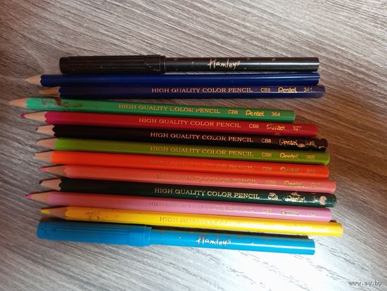 Карандаши цветные, цена за 1 шт