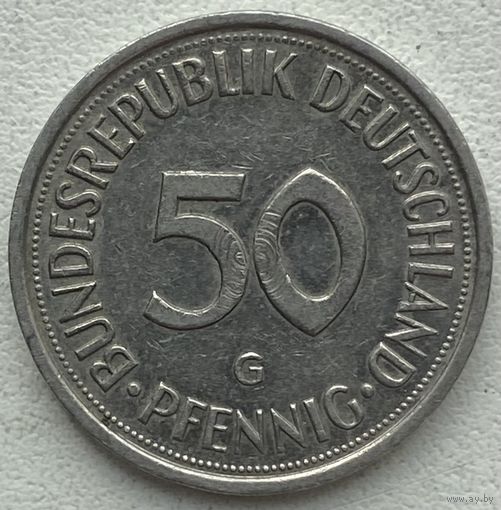 Германия 50 пфеннигов 1983 г. G