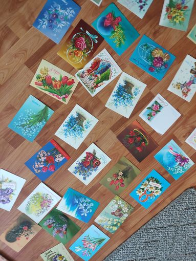 Открытки СССР. С праздником 8 марта