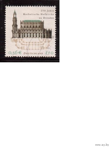 Германия-2001 (Мих.2196) , гаш. , Архитектура, Религия