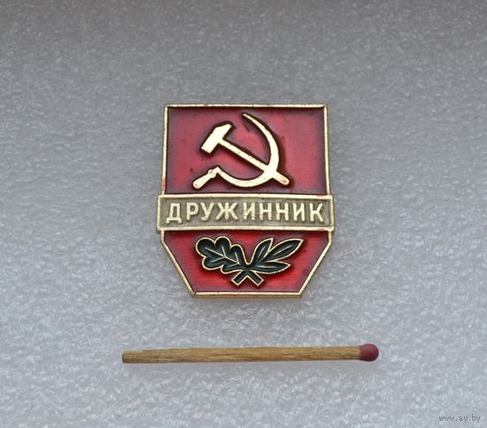Дружинник. Победа.