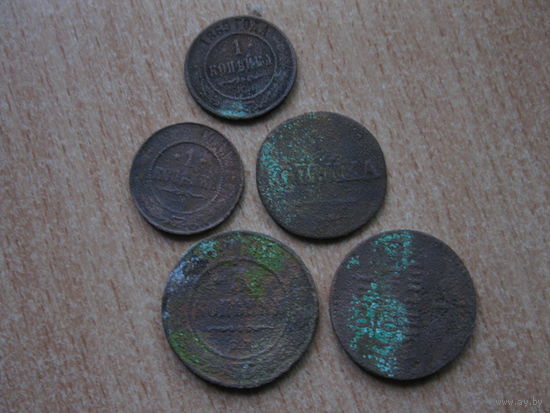 Медные монеты Российской Империи