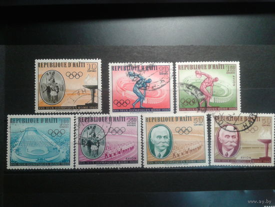 Гаити, 1960. Олимпиада в Риме, полная серия