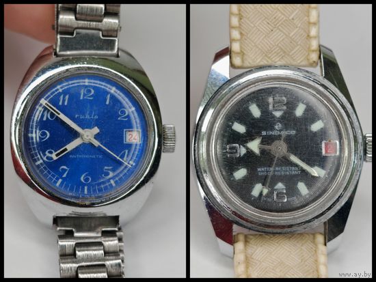 Часы Ruhla ГДР. Sindaco swiss.На восстановление или запчасти. С рубля